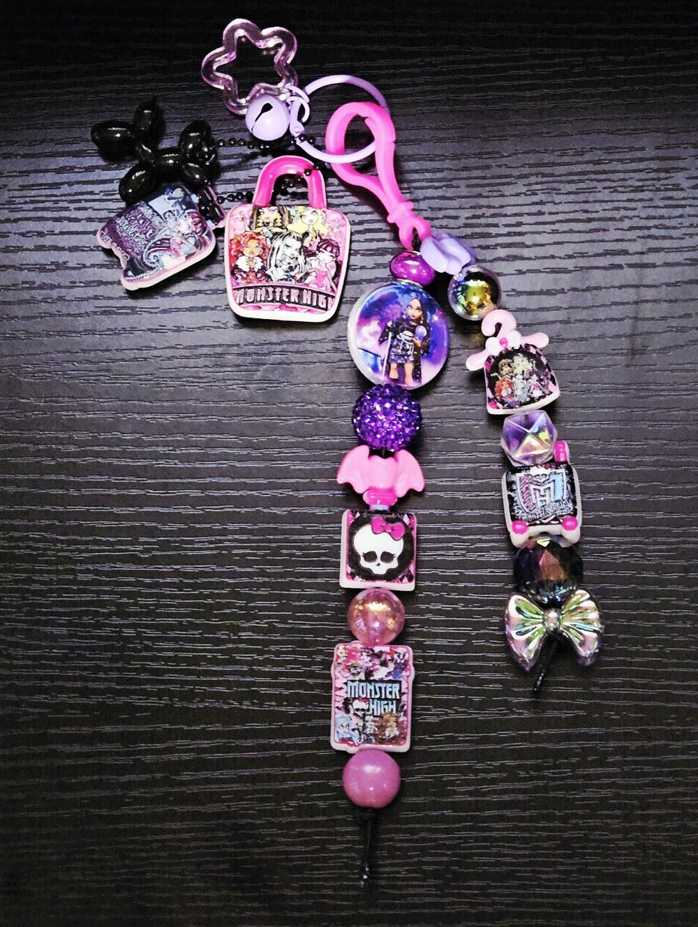 Horror Themed Bag Charm